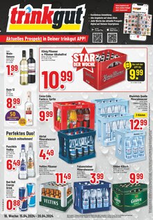 Cola im Trinkgut Prospekt "Aktuelle Angebote" mit 6 Seiten (Pulheim)