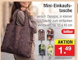 Mini-Einkaufstasche Angebote bei Zimmermann Hannover für 1,49 €