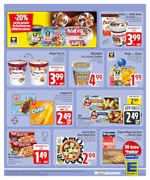 Eis im EDEKA Prospekt Eis im EDEKA Prospekt "Wir lieben Lebensmittel." auf Seite 11