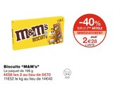 Biscuits - M&M’s dans le catalogue Monoprix