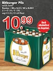 Pils im Angebot bei TOP Getränke in Düsseldorf Pils Angebote von Bitburger bei TOP Getränke Düsseldorf für 10,99 €