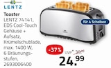 Toaster im Angebot bei ROLLER in Leipzig Toaster Angebote von LENTZ bei ROLLER Leipzig für 24,99 €
