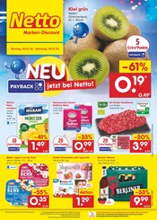 Aktueller Netto Marken-Discount Prospekt mit Fleisch, "Aktuelle Angebote", Seite 1