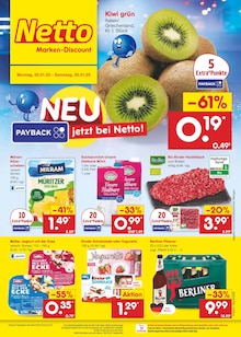 Bier im Netto Marken-Discount Prospekt "Aktuelle Angebote" mit 59 Seiten (Eberswalde)