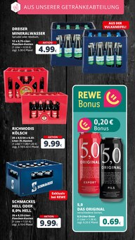 Bier im REWE Prospekt "Dein Markt" mit 25 Seiten (Bergheim)