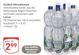 Mineralwasser Angebote von GLOBUS bei GLOBUS Hofheim für 2,99 €