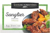 Émincés de sanglier aux 3 poivres - SAVEURS FORESTIÈRES en promo chez Carrefour Metz à 7,20 €