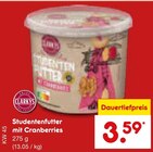 Aktuelle Nüsse Angebote bei Netto Marken-Discount in Hannover Aktuelles Studentenfutter mit Cranberries Angebot bei Netto Marken-Discount in Hannover ab 3,59 €