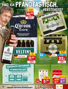 Bier im Netto Marken-Discount Prospekt "Aktuelle Angebote" mit 70 Seiten (Frechen)