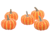 Filet de 5 citrouilles Ø6cm en promo chez Maxi Bazar Filet de 5 citrouilles Ø6cm dans le catalogue Maxi Bazar