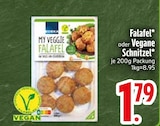 Falafel oder Vegane Schnitzel von EDEKA im aktuellen EDEKA Prospekt für 1,79 €