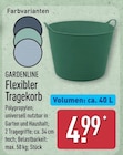 Flexibler Tragekorb von Gardenline für 4,99 € bei ALDI Nord im Angebot Flexibler Tragekorb von Gardenline im aktuellen ALDI Nord Prospekt