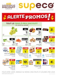 Prospectus Supeco à St Martin de Cornas, "ALERTE PROMOS !", 2 pages, 08/10/2024 - 20/10/2024