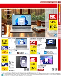 Prix et réduction HP dans le prospectus Carrefour en cours Offre HP dans le catalogue Carrefour du moment à la page 71