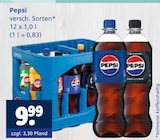 Getränkewelt Düsseldorf - Pepsi Angebot im Prospekt Pepsi bei Getränkewelt im Düsseldorf Prospekt für 9,99 €