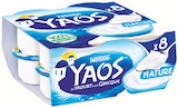Le Yaourt à la Grecque Yaos - Nestlé dans le catalogue Colruyt