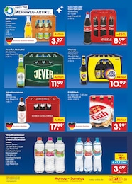 Mineralwasser Angebot & Preis im aktuellen Netto Marken-Discount Prospekt Mineralwasser Angebot im aktuellen Netto Marken-Discount Prospekt auf Seite 27
