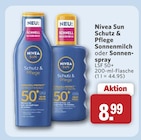 Sun Schutz & Pflege Sonnenmilch bei combi im Prospekt "" für 8,99 €