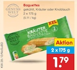 Netto Marken-Discount Hohen Neuendorf - Baguettes Angebot im Prospekt Baguettes bei Netto Marken-Discount im Hohen Neuendorf Prospekt für 1,79 €