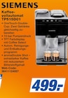 Kaffeevollautomat TP515D01 im Angebot bei expert in Rastatt Kaffeevollautomat TP515D01 Angebote von Siemens bei expert Rastatt für 499,00 €