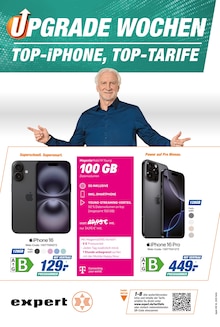 expert Prospekt "UPGRADE WOCHEN" mit  Seite (Steinfurt)