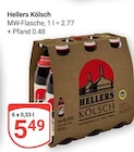 Kölsch Angebote von Hellers bei GLOBUS Pulheim für 5,49 €