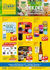 Netto Marken-Discount Discounter Prospekt der aktuellen Woche mit 2 Seiten, gültig von 17.08.2026 bis 22.08.2026, in Buttenwiesen und Umgebung Aktueller Netto Marken-Discount Discounter Prospekt in Buttenwiesen und Umgebung, "DER ORT, AN DEM DU IMMER AUSGEZEICHNETE PREISE FINDEST." mit 2 Seiten, 17.08.2026 - 22.08.2026