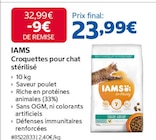 Croquettes pour chat stérilisé - IAMS en promo chez Costco Croquettes pour chat stérilisé - IAMS dans le catalogue Costco