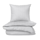 La parure "Satin 80" - TEX HOME en promo chez Carrefour Chatou à 31,99 €