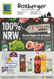 EDEKA Prospekt für Olsberg mit 32 Seiten EDEKA Prospekt für Olsberg: "Aktuelle Angebote", 32 Seiten, 16.05.2022 - 21.05.2022