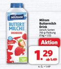 Buttermilch Drink Erdbeere im Angebot bei Markant Nordwest in Bad Salzuflen Buttermilch Drink Erdbeere Angebote von Milram bei Markant Nordwest Bad Salzuflen für 1,29 €