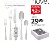 Besteck-Set „Wave“ im Angebot bei XXXLutz Möbelhäuser in Offenbach Besteck-Set „Wave“ Angebote von Novel bei XXXLutz Möbelhäuser Offenbach für 29,99 €