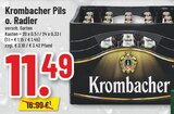 Aktuelle Krombacher Angebote bei E center in Euskirchen Aktuelles Pils Angebot bei E center in Euskirchen ab 11,49 €