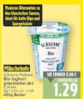 Bio-Joghurt griechischer Art von Gläserne Molkerei im aktuellen E center Prospekt