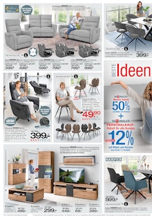 Sofa im Ostermann Prospekt "Beste Ideen für Ihre neuen Möbel - Das Zuhause des Wohnens" mit 16 Seiten (Bergisch Gladbach)