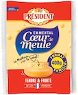 Emmental Coeur de Meule - PRÉSIDENT à 1,71 € dans le catalogue Intermarché Hyper