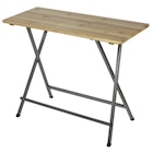 METRO Ratingen - Bistro Stehtisch klappbar, Stahl/Kiefernholz, 140 x 60 cm, rechteckig, braun Angebot im Prospekt Bistro Stehtisch klappbar, Stahl/Kiefernholz, 140 x 60 cm, rechteckig, braun bei METRO im Ratingen Prospekt für 130,89 €