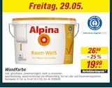 Wandfarbe von Alpina im aktuellen toom Baumarkt Prospekt
