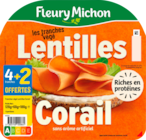 TRANCHES VÉGÉTALES LENTILLES CORAIL FLEURY MICHON - FLEURY MICHON dans le catalogue Auchan Supermarché