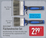Flächenstreicher-Set Angebote von DECO CRAFT bei ALDI Nord Remscheid für 2,99 €