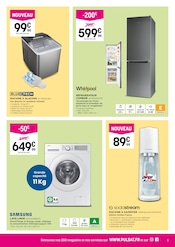 Promos Electroménager Linge dans le catalogue "C'est Parti !" de Pulsat à la page 3