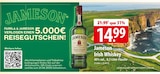 Aktuelle Whiskey Angebote bei famila Nordost in Kiel Aktuelles Jameson Irish Whiskey Angebot bei famila Nordost in Kiel ab 14,99 €
