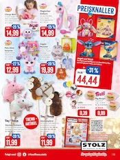 Aktueller Kaufhaus Stolz Prospekt mit Puppen, "STOLZ. Das Kaufhaus im Norden.", Seite 13