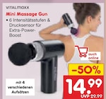 Mini Massage Gun von Vitalmaxx für 14,99 € bei Netto Marken-Discount im Angebot Mini Massage Gun von Vitalmaxx im aktuellen Netto Marken-Discount Prospekt