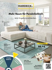 HARDECK Möbel & Einrichtung Prospekt der aktuellen Woche mit 14 Seiten, gültig von 27.10.2025 bis 09.11.2025, in Monheim und Umgebung Aktueller HARDECK Möbel & Einrichtung Prospekt in Monheim und Umgebung, "Mehr Raum für Persönlichkeit." mit 14 Seiten, 27.10.2025 - 09.11.2025