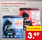 Katzennahrung Multipack Angebote bei Netto Marken-Discount Ahlen für 3,49 €