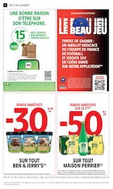 Perrier Angebote im Prospekt "34% EN AVANTAGE CARTE SUR UNE SÉLECTION DE PRODUITS" von Intermarché auf Seite 2