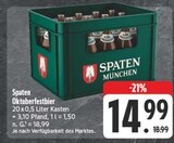 Aktuelles Oktoberfestbier Angebot bei EDEKA in Bautzen ab 14,99 €