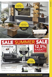 Aktueller BRAUN Möbel-Center Prospekt mit Sofa, "BRAUN SUMMER SALE", Seite 3