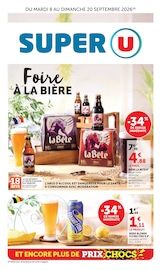 Catalogue Supermarchés Super U en cours à Le Pouliguen et alentours, "SUPER U", 11 pages, 08/09/2026 - 20/09/2026